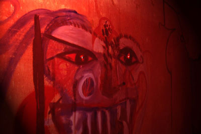 Kali in Rot